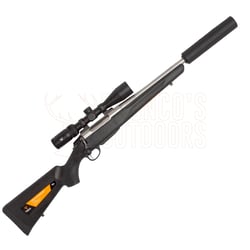 Tikka T3x Lite Stainless Bush Hunter .308 16" + Vortex Crossfire HD 3-9x40mm Illuminated + Hardy Suppressor