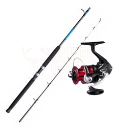 Shimano Aquatip Rod 6'6" 3-6kg 4pc + Shimano Sienna Spinning Reel 2500FG