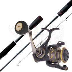 Shimano Zodias Fishing Rod 7'4" 2pc 10-20lb + Penn Authority Spinning Reel 3500