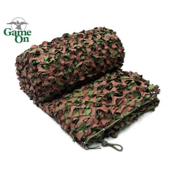 Game on Mesh Backed Camo Net 3m X 3m