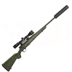Howa M1500 Superlight Cerakoted Carbon 7mm-08 16" Green + Vortex Diamondback 4-12x40mm Scope + Oceania Defence Alpine Hunter Titanium Suppressor