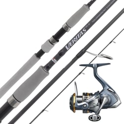 Abu Garcia Veritas Tournament Spin Rod 9'2" 2 Piece 6-10kg + Shimano Ultegra Spinning Reel C3000HG