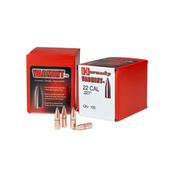 Hornady Varmint Projectiles .22 Cal .224" 60gr SP 100 Count