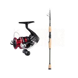 Shimano Stream Flight 7' Telescopic Rod + Shimano Sienna 2500FG Spinning Reel