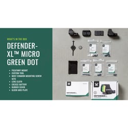 Vortex Defender-XL Micro Green Dot Sight 3 MOA