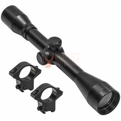 Stealth 4x40 Riflescope + Rings