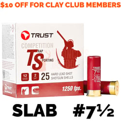 Trust Competition Trap Sporting Red 12ga 2 3/4" 28gm #7 1/2 1250FPS