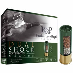 B&P Dual Shock 12ga 3" 36gr #5 + #3