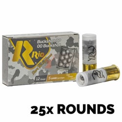 Rio Royal Buck 12ga 2 3/4" 9 Ball 00 Buck 25 Rounds