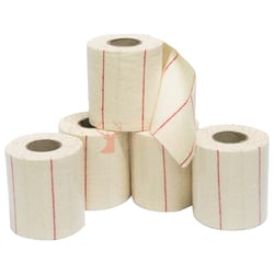 Firearm Cleaning Cloth 4"x2" Red Line 5 Roll Pack