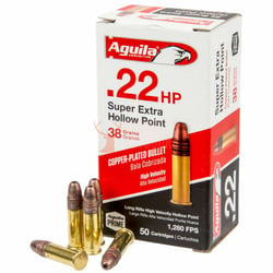 Aguila Super Extra .22 LR 38gr HP 50 Rounds