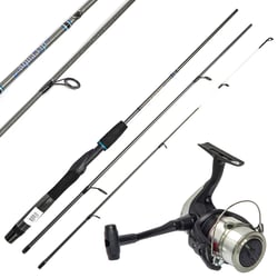 Shimano FX2500 + Aquatip 6'6" 3-6kg 3 Piece Rod