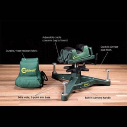 Caldwell the Rock Deluxe Front Rest + Rear Shooting Bag