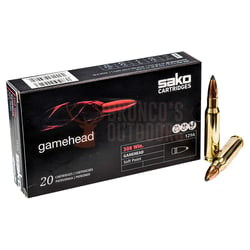 Sako Gamehead .308 Win 150gr Soft Point 20 Rounds