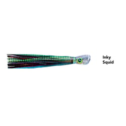 Black Magic Jonah's Kona XT Single Rigged Lure 8" Inky Squid
