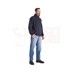 Ridgeline Brancaster 1/4 Zip Top Navy