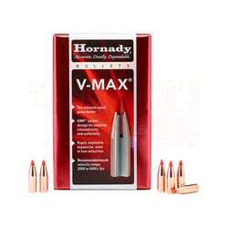 Hornady V-Max Projectiles 6mm .243" 58gr 100 Count