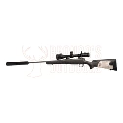 Mauser M18 Stainless Steel Threaded .308 Win + Nikko Stirling Panamax 3-9x40mm Scope + Sonic Suppressor