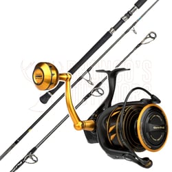 Shimano Ocea Plugger Full Throttle S83H 8'3" 2 Piece PE 8 + Penn Slammer IV 6000HS