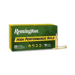 Remington High Performance .17 Rem 25gr HP 20 Rounds