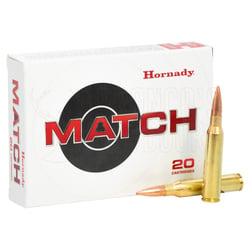 Hornady Match .338 Lapua 250gr BTHP
