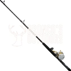 Shimano Carbolite 7' 2 Piece 8-10kg Rod + Shimano Talica 10 Reel