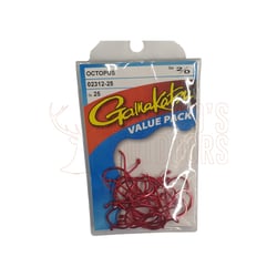 Gamakatsu Red Octopus Hook Value Pack