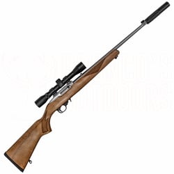 Ruger 10/22 Sporter Stainless .22 LR + 4x40mm Scope + Suppressor