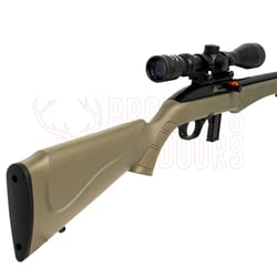 Rossi 7022 Green Stock .22 LR 18" + Nikko Stirling Mountmaster 3-9x40mm + Rimfire Suppressor .22 LR