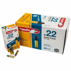 Aguila Standard Velocity .22 LR 40gr LSP 500 Rounds