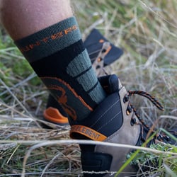 Hunters Element Apex Socks Forest Green
