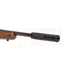 Ruger American Rimfire Wood Threaded .22 LR + Burris Fullfield 3-12x42mm Plex KSB + Suppressor