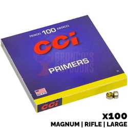 CCI Large Magnum Rifle Primers 100 Count