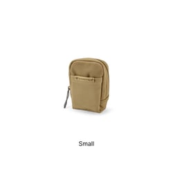 Vortex Glass Pak Pro Zipper Pouch Large Tan