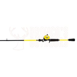Tica Tactica-Y 662 Jig Rod + Tactica LCX100 Baitcasting Reel Yellow