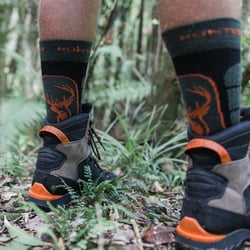 Hunters Element Apex Socks Forest Green
