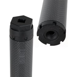 GHOST Silencers Rimfire Carbon Silencer 1/2x20 or 1/2x28