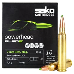Sako Powerhead 7mm Rem Mag 140gr Blade