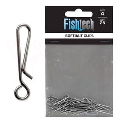 Fishtech Softbait Clips 25 Count