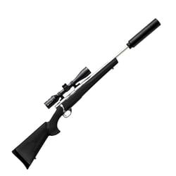Howa 1500 S/S 20" Threaded Black .308 + Nikko Stirling Panamax 3-9x40mm Rifle Scope + Nielsen Sonic Suppressor + Buffalo River Carry PRO Gun Bag II with Silencer Pocket 52" Gun Bag