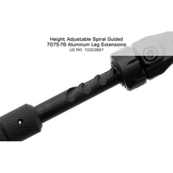 Leapers UTG Pro TBNR Picatinny Bipod 7-9"