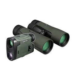 Vortex Diamondback HD 10x42 Binoculars + Vortex Viper HD 3000 Laser Rangefinder 7x25mm