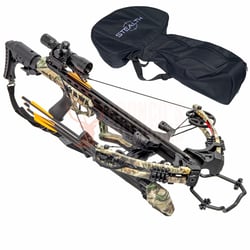 Man Kung XB-58 Kraken Crossbow 200 Lb Forest + Soft Case