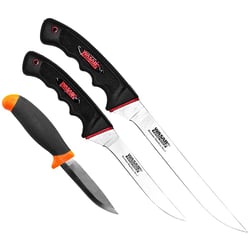 Wasabi Fillet Knife 20cm + Wasabi Fillet Knife 15cm + Black Magic Bait Knife