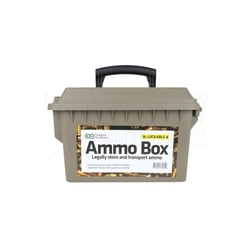 Outdoor Outfitters 50 Cal Polymer Lockable Ammo Box 9L