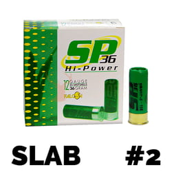 Falcon SP 36 12ga 2 3/4" 36gm #2 Slab