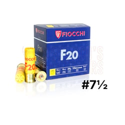 Fiocchi F20 Trap 20ga 24gr 7 1/2 Shot