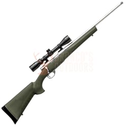 Howa 1500 Stainless Steel 20" Threaded Green .243 + GamePro 3-9x40mm Scope