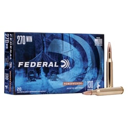 Federal Power Shok .270 Win 130gr SP 20 Rounds