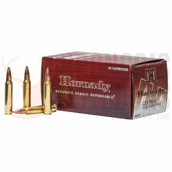 Hornady Custom .223 Rem 55gr SP 50 Rounds